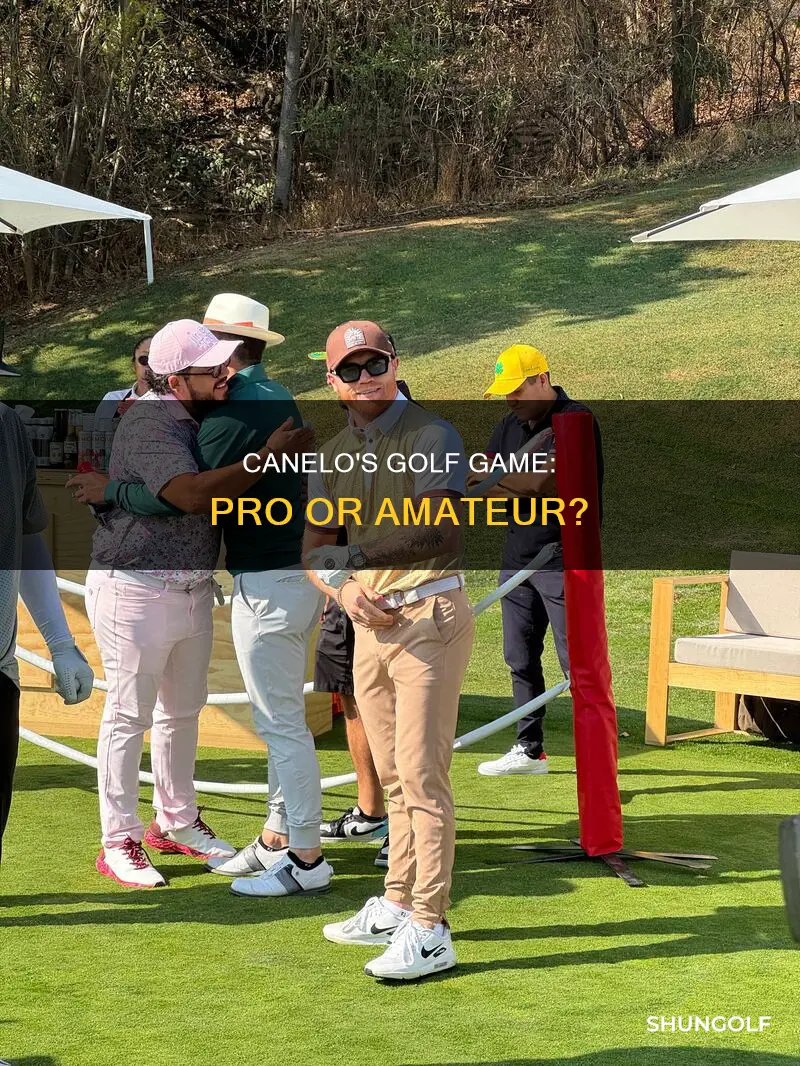 is canelo a pro golfer
