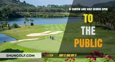 Is Canyon Lake Golf Course Publicly Accessible? Find Out Here