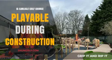 Carlisle Golf Course Playability Amid Ongoing Construction Updates