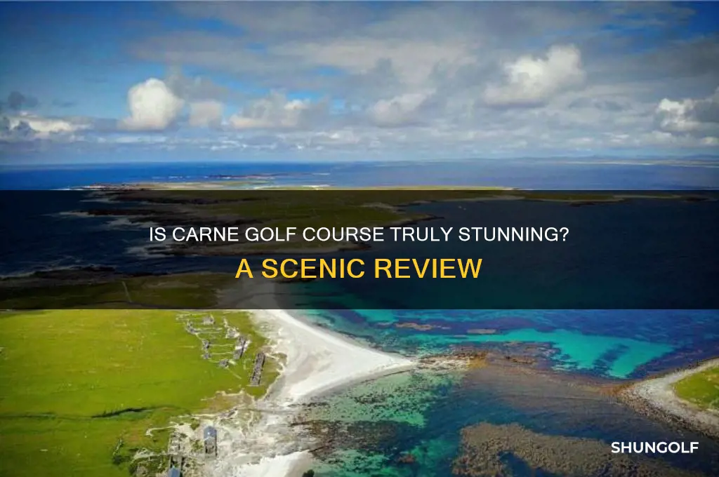 is carne a pretty golf course
