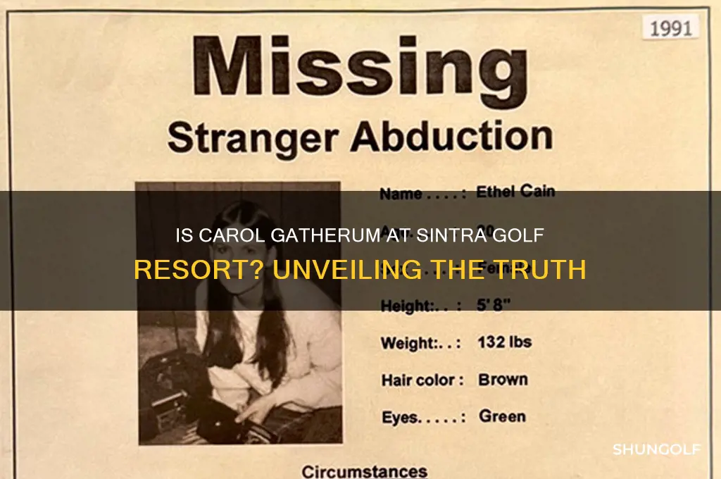 is carol gatherum at sintra golf resort