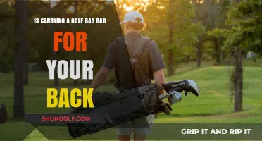 The Impact of Carrying a Golf Bag on Your Back Health