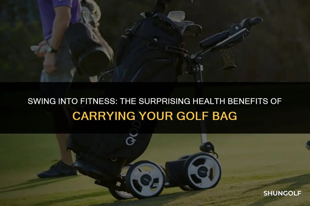 is carrying golf bag good exercise
