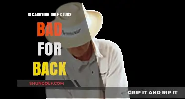 Is Carrying Golf Clubs Harmful to Your Back? Find Out Now
