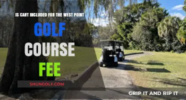 Does West Point Golf Course Fee Include Cart Rental?
