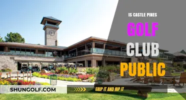 Is Castle Pines Golf Club Public? Exploring Membership and Access Options