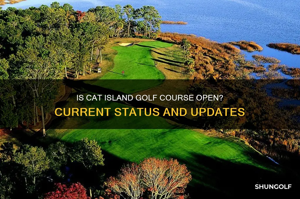 is cat island golf course open