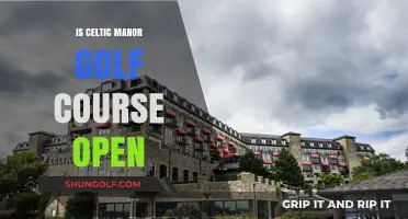 Is Celtic Manor Golf Course Open? Current Status and Updates