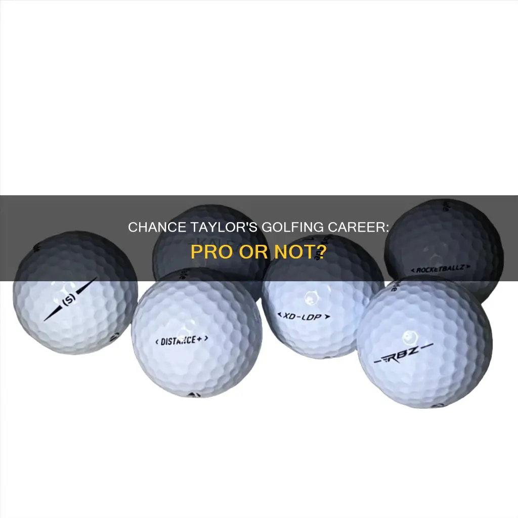 is chance taylor a pro golfer