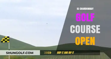 Is Chardonnay Golf Course Open? Check Current Status and Updates