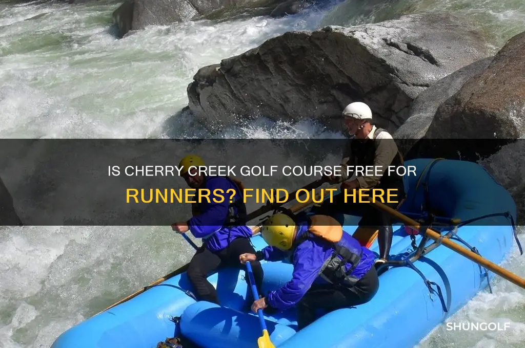 is cherry creek golf course free to run