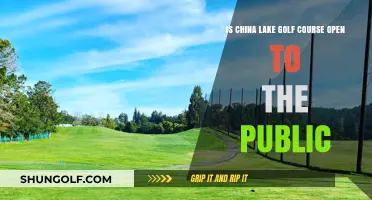 Is China Lake Golf Course Publicly Accessible? Find Out Here