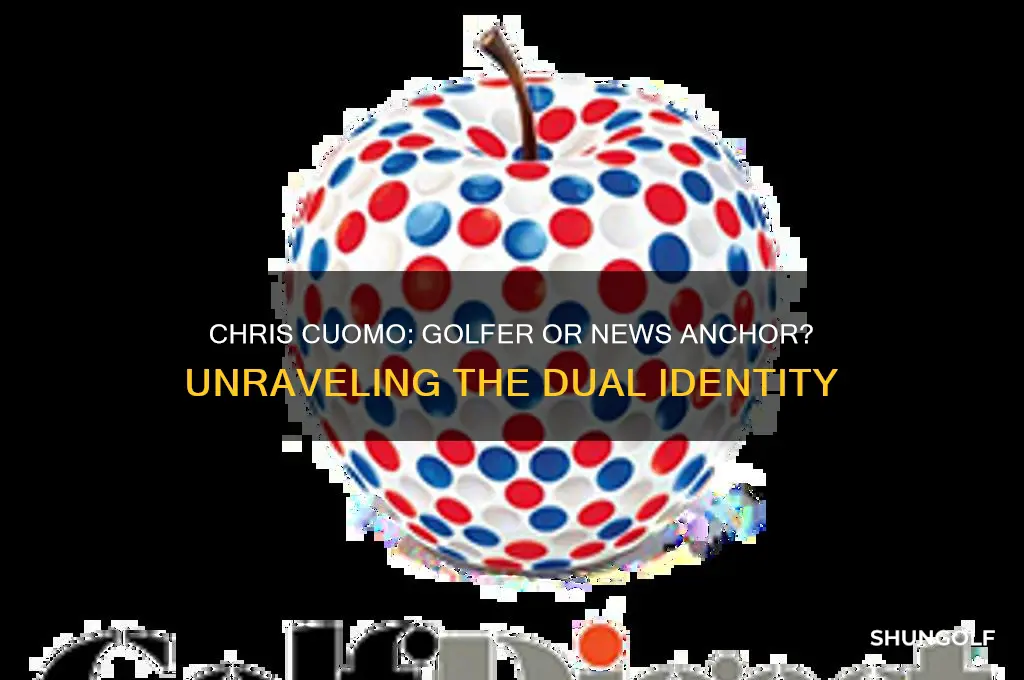 is chis cuomo golfer the same as news anchor
