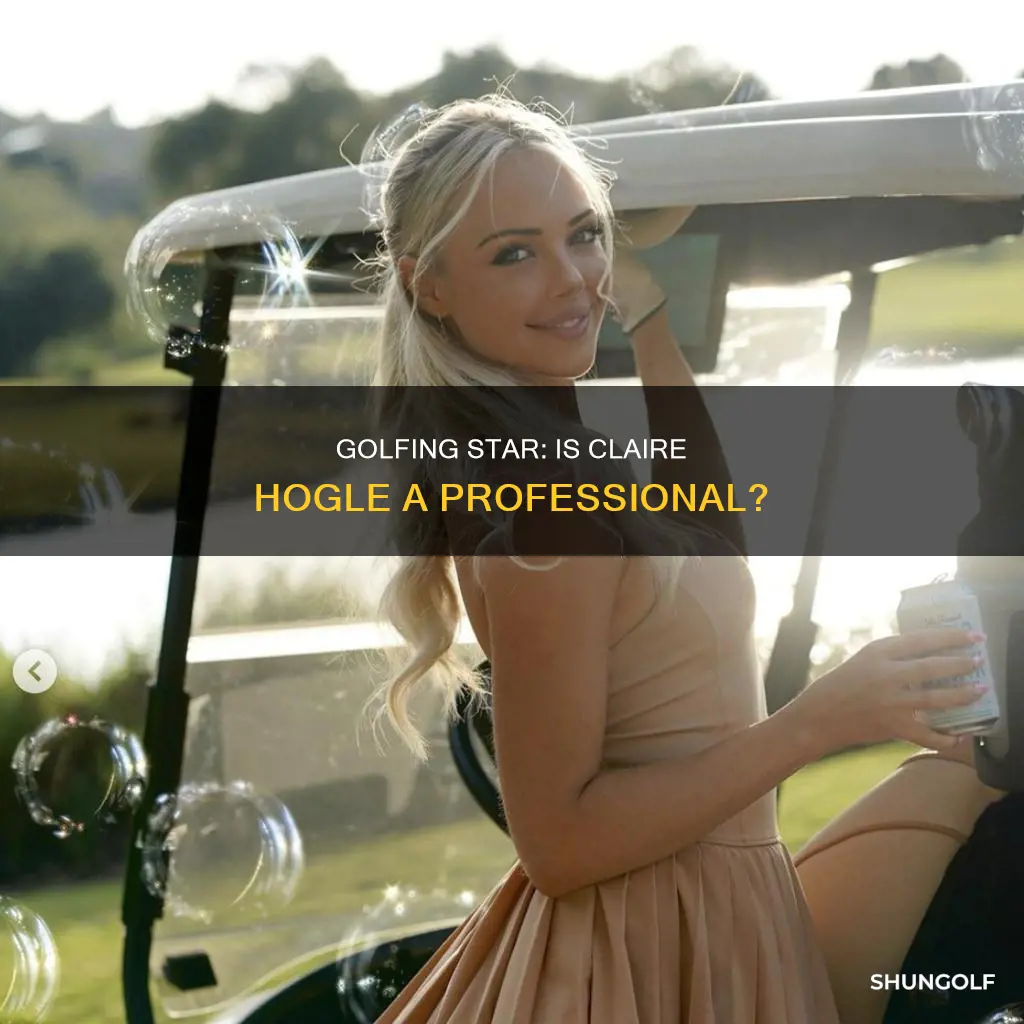 is claire hogle a professional golfer
