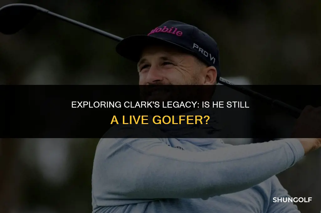 is clark a liv golfer