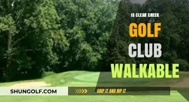Exploring Clear Creek Golf Club: Is It Walkable for Golfers?
