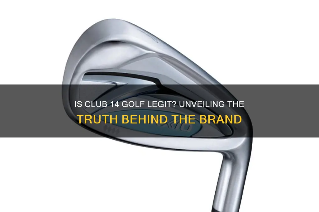 is club 14 golf legit