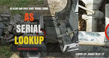 Is Your Club Car Golf Cart Serial Number the Same as Serial Lookup?