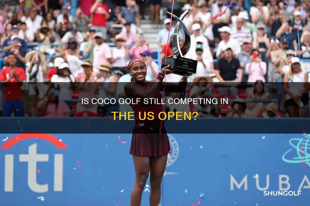 is coco golf still in the us open