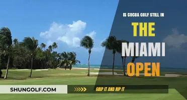 Is Cocoa Golf Still Part of the Miami Open?