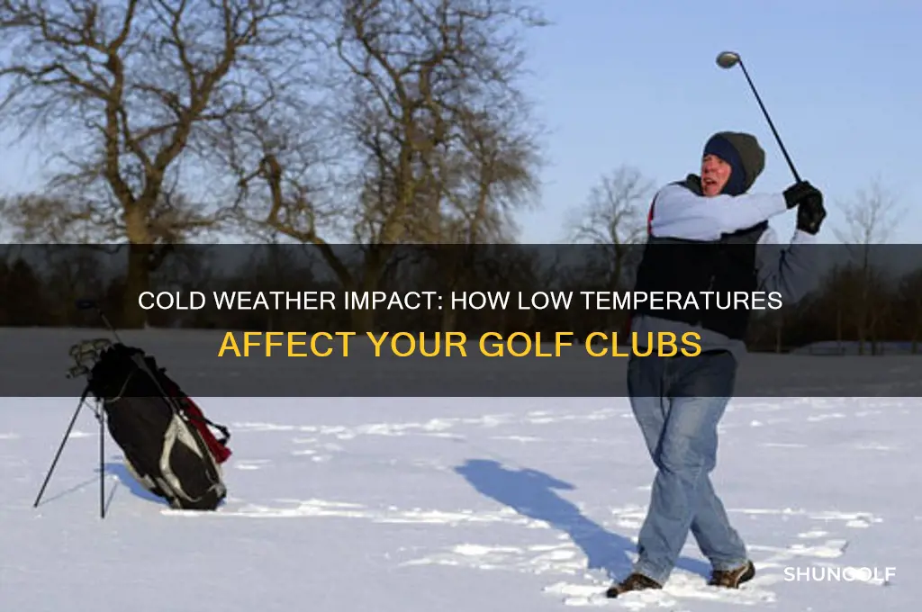 is cold bad for golf clubs