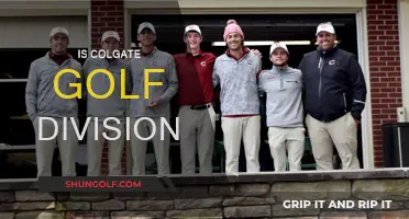 Colgate University's Golf Division: A Competitive Edge