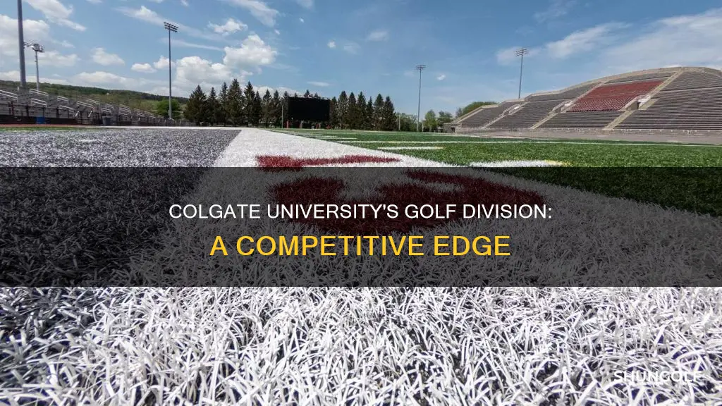 is colgate golf division