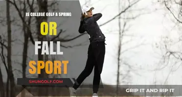 College Golf Season: Spring or Fall? Understanding the Schedule