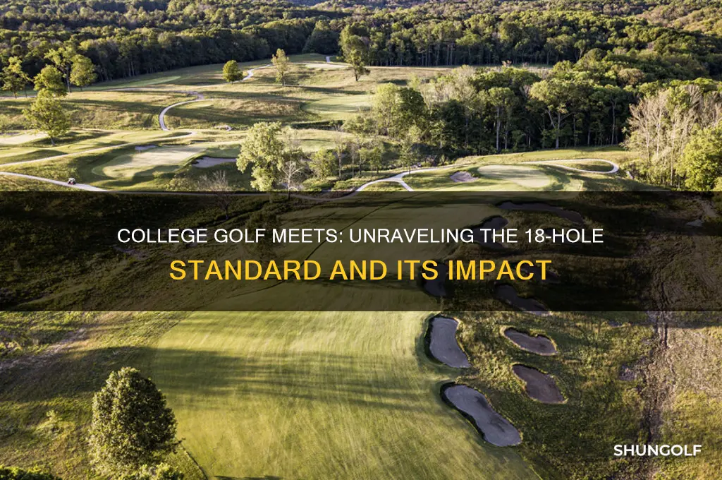 is college golf meets 18 holes