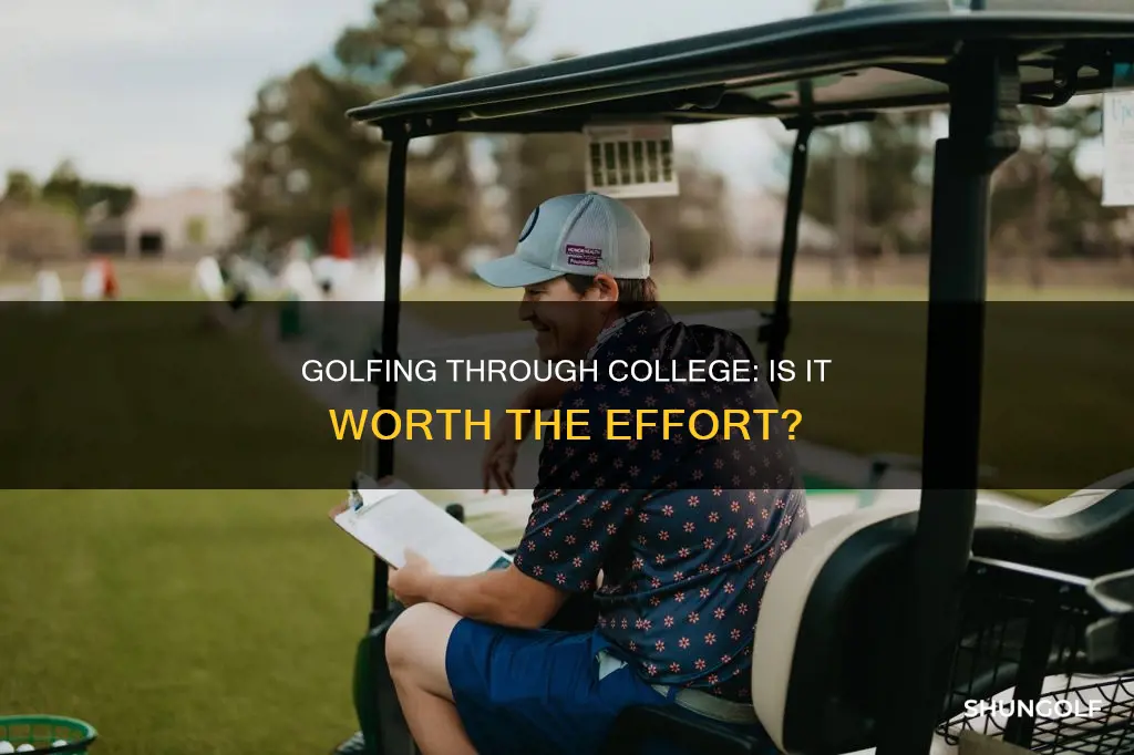 is college golf worth it