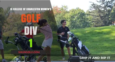 Is College of Charleston Women's Golf a Division 1 Program?
