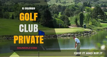 Is Colorado Golf Club Private? Exploring Membership and Access Details