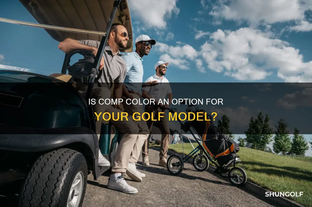 is comp color available on a golf