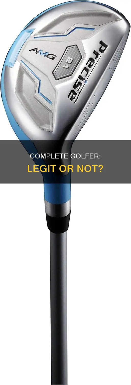 is complete golfer legit