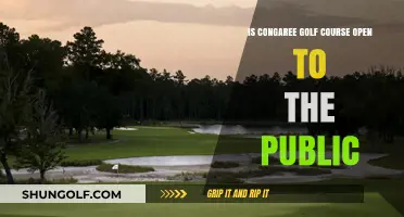 Is Congaree Golf Course Publicly Accessible? A Comprehensive Guide