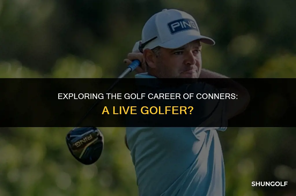 is conners a liv golfer