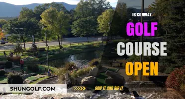 Is Conway Golf Course Open? Current Status and Updates