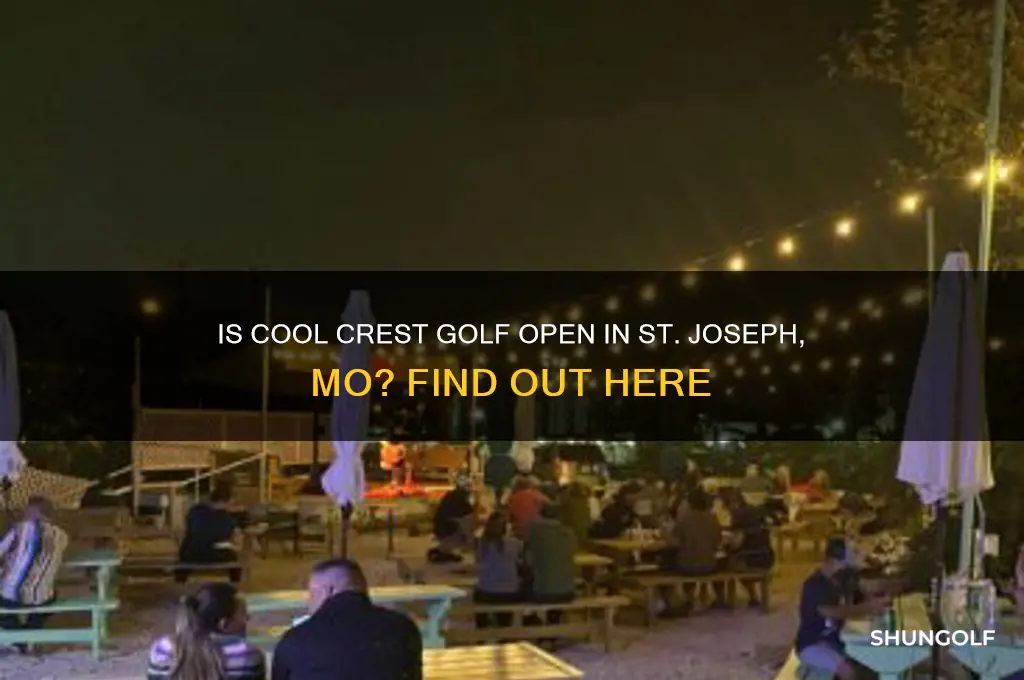 is cool crest golf open in st joseph mo