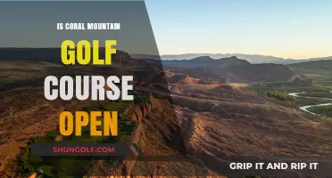 Is Coral Mountain Golf Course Open? Current Status and Updates