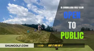 Is Cordillera Golf Club Publicly Accessible? Membership and Guest Policies Explained