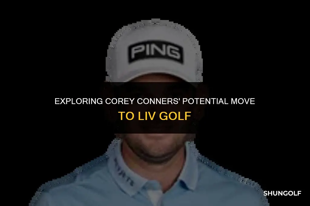 is corey conners liv golf