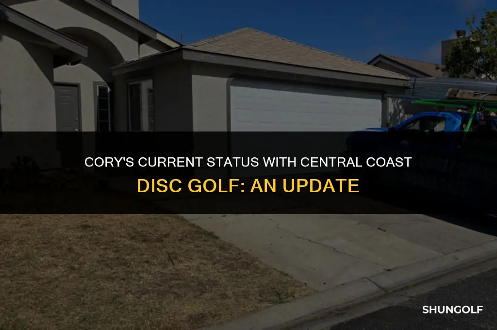 is cory still with central coast disc golf