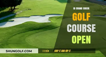 Is Crane Creek Golf Course Open? Current Status and Updates