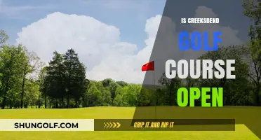 Is Creeksbend Golf Course Open? Current Status and Updates