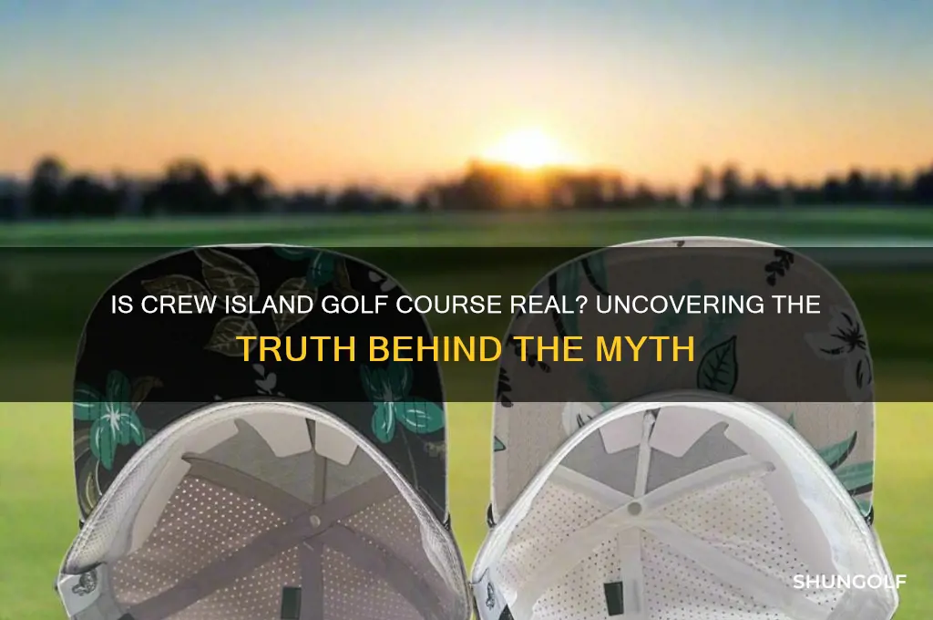 is crew island a real golf course