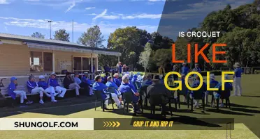 Croquet and Golf: Similarities and Differences