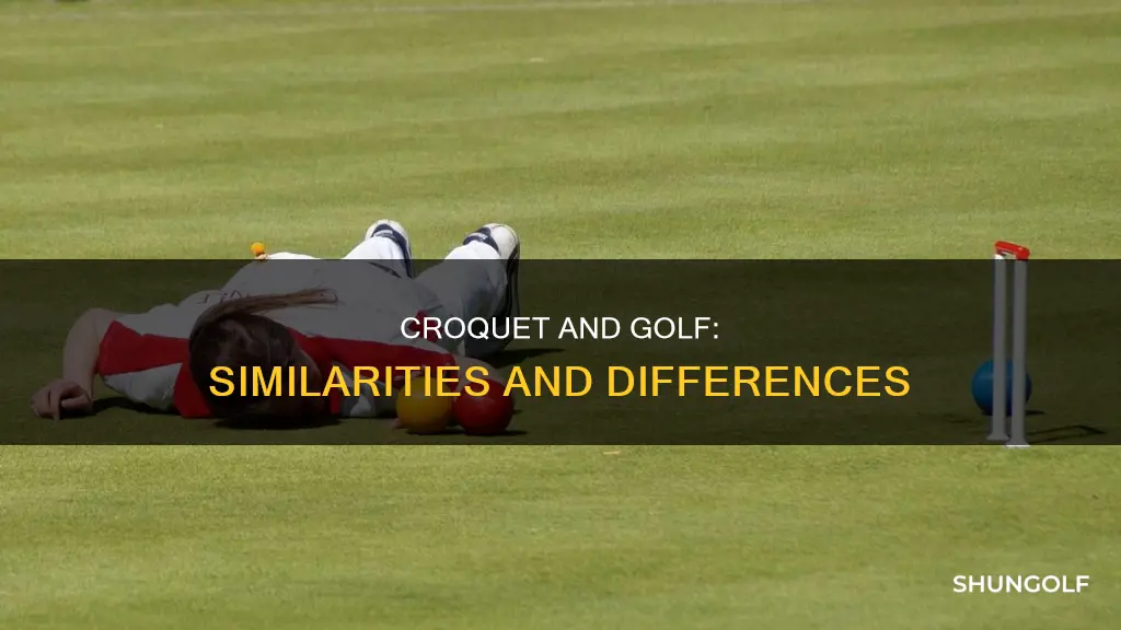 is croquet like golf