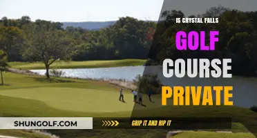 Is Crystal Falls Golf Course Private? Unveiling Membership and Access Details