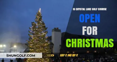 Crystal Lake Golf Course Christmas Hours: Open or Closed?