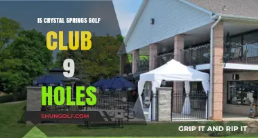 Crystal Springs Golf Club: Unveiling the Truth About Its 9 Holes